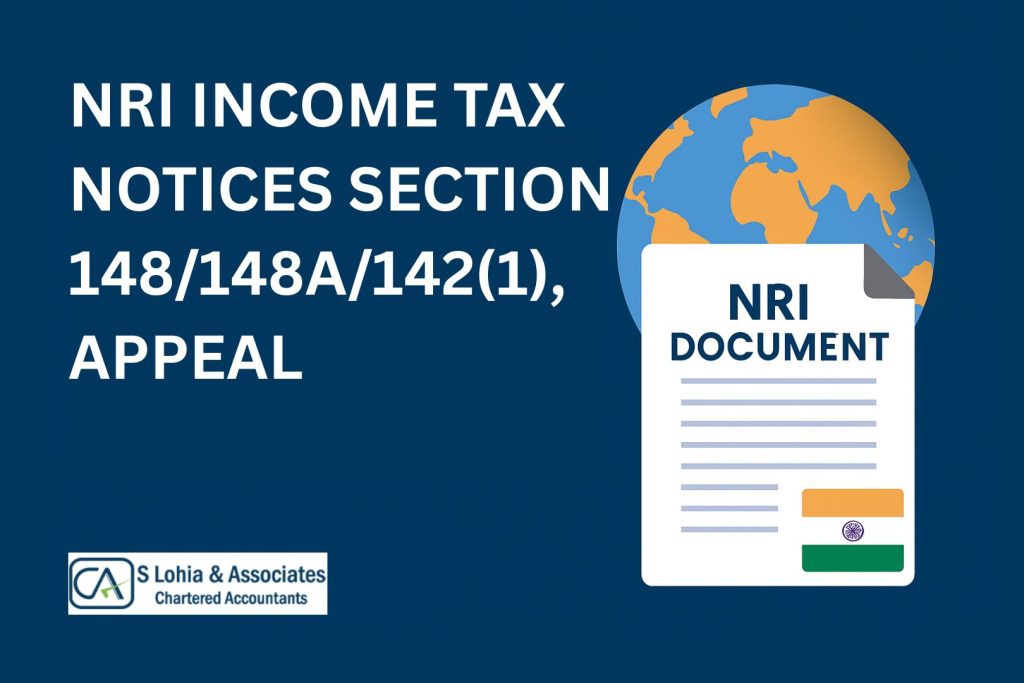 NRI Income Tax Notices Under Section 148, 148A, E-Campaign Notices